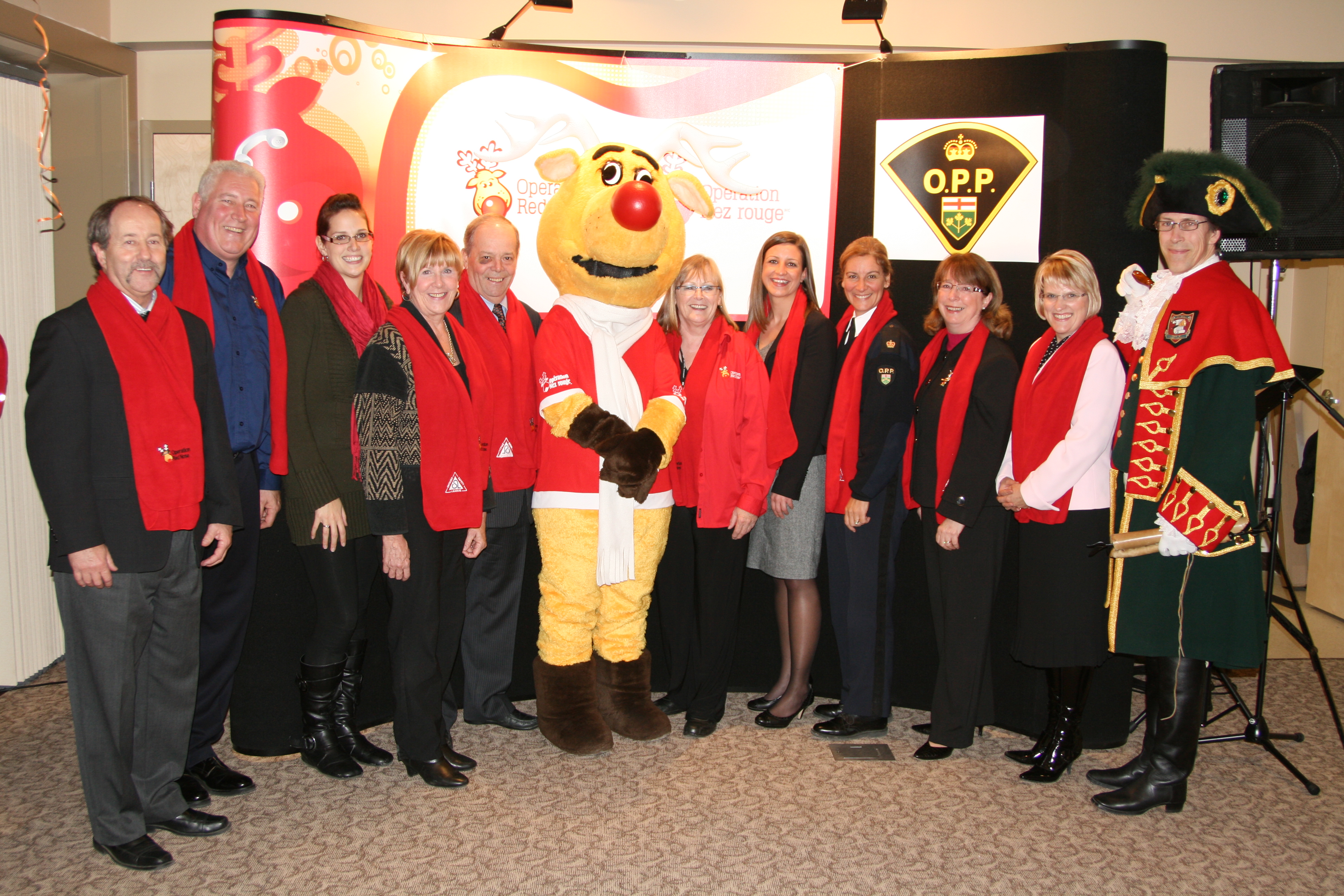 Town Crier - Operation Red Nose Kick-off